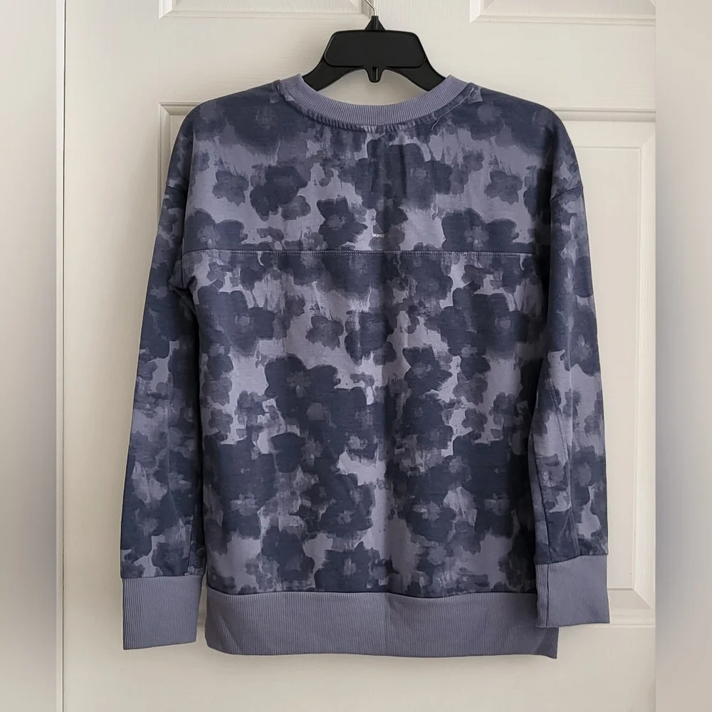 MONDETTA LADIES LIGHTWEIGHT PRINTER TOP LONG SLEEVES - Picture 2 of 2